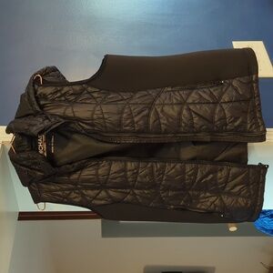 Michael Kors puffy vest with removable hood
